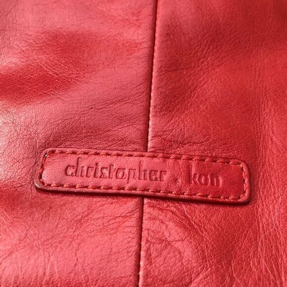 christopher Kon Genuine Leather Hobo Bag - Picture 6 of 16